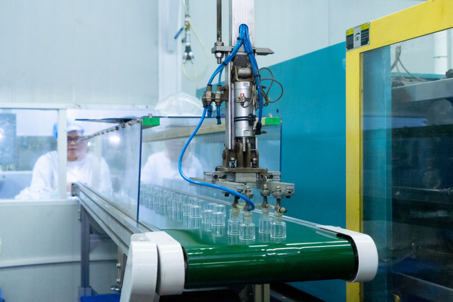FOSHAN SHUNDE QUANYE PLASTICS CO.,LTD linea di produzione del produttore